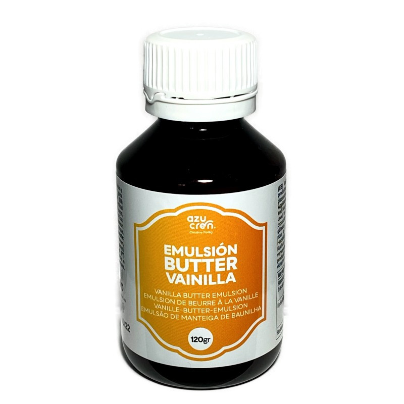 Aroma Emulsión de Butter Vainilla 120 ml Azucren