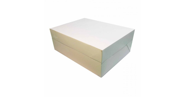 Caja para tartas rectangular 35 x 25 cm
