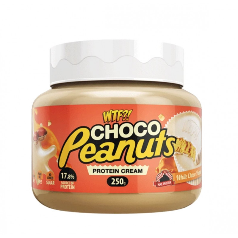 Crema Proteica Choco Peanut WTF 250 g Max Protein