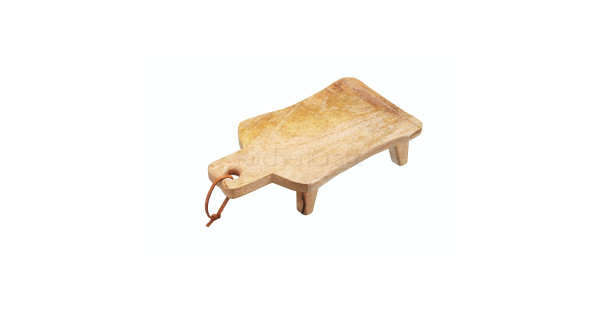 Tabla de corte de madera con patas GRANDE Kitchen Craft