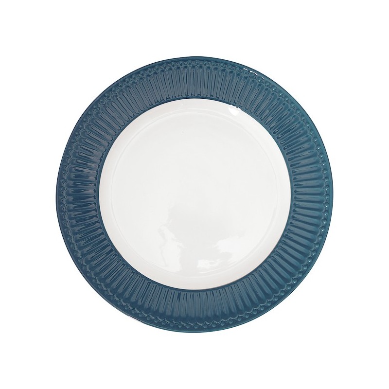 Plato de cerámica 27 cm Alice Ocean Blue Gate