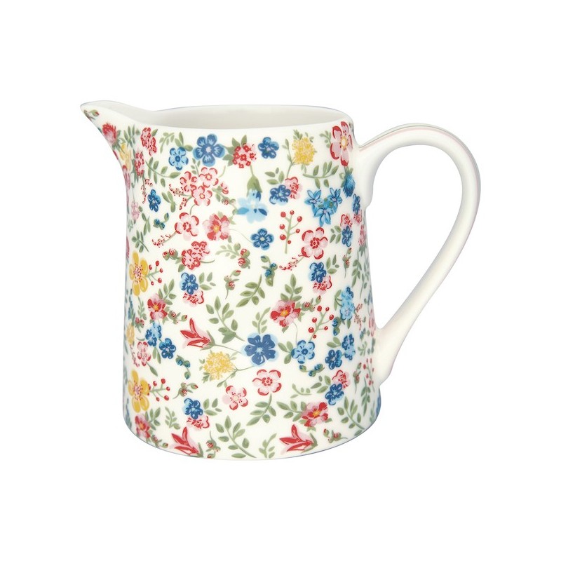 Lechera de cerámica 500 ml Sophia White Green Gate