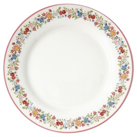 Plato de cerámica 20 cm Clementine White Green Gate