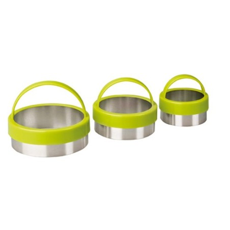 Pack 3 cortantes redondos IBILI