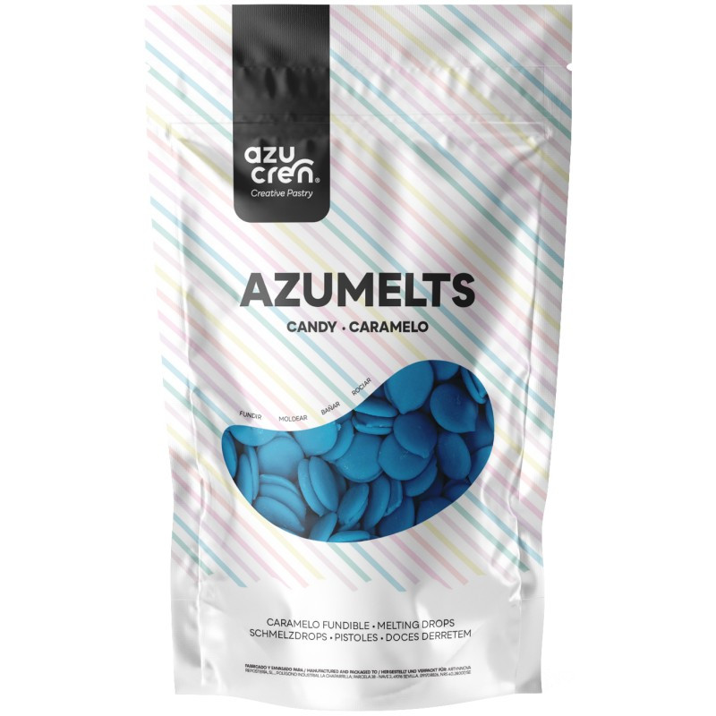 Candy Melt Azul 250 g Azumelts AZUCREN