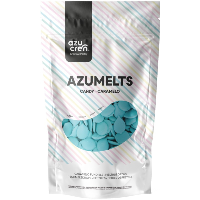 Candy Melt Azul Claro 250 g Azumelts AZUCREN