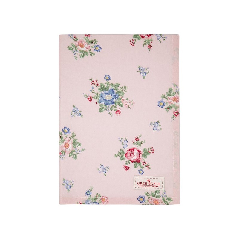 Paño de cocina Roberta Pale Pink Green Gate