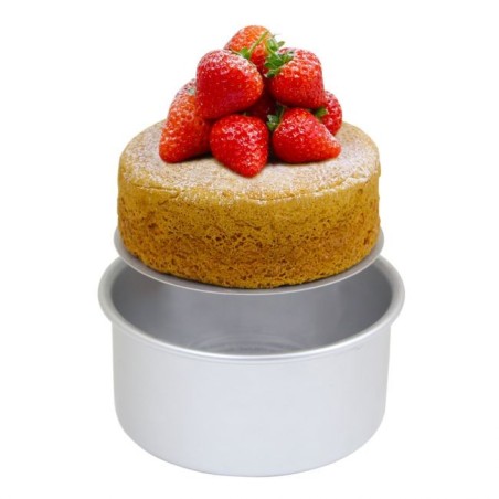 Molde bizcocho redondo base desmoldable 17 cm x 7 cm PME