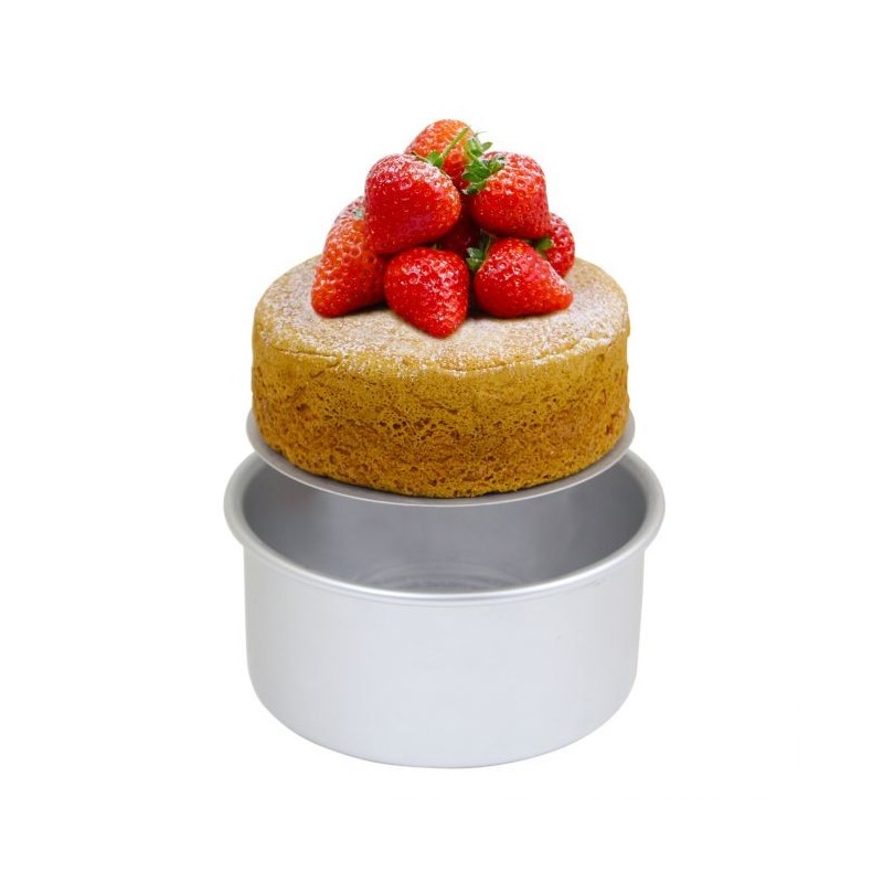 Molde bizcocho redondo base desmoldable 20 cm x 7 cm PME