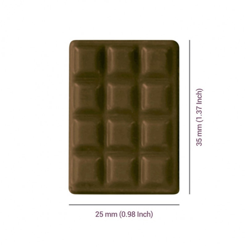 Molde 12 Tabletas mini Chocolate PME