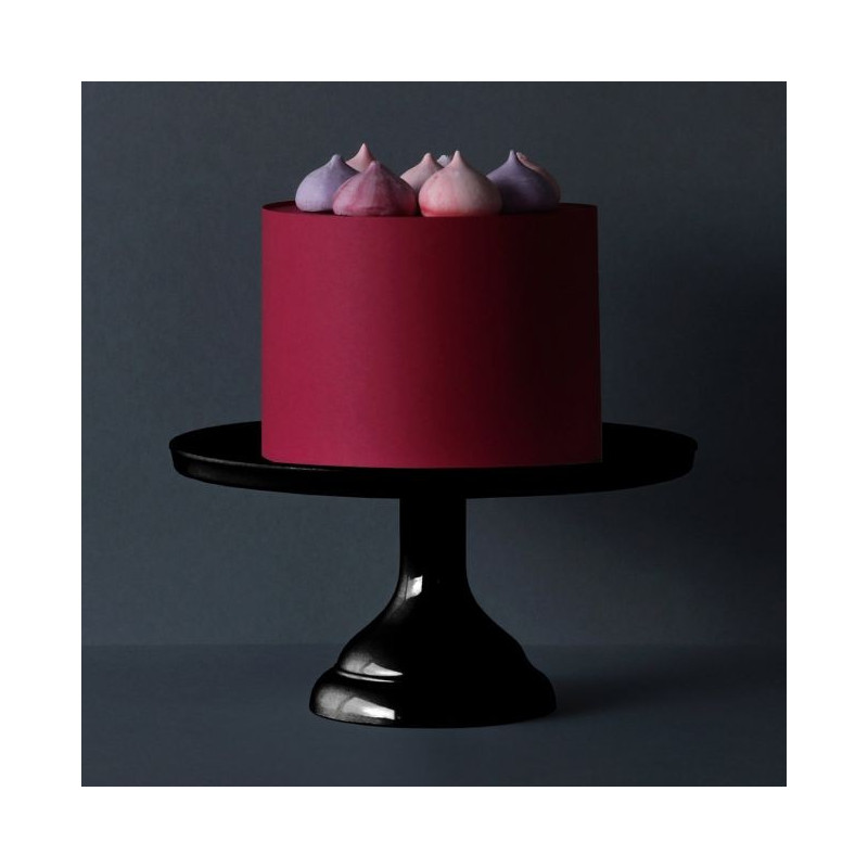 Cake Stand de Melamina 23 cm Negro