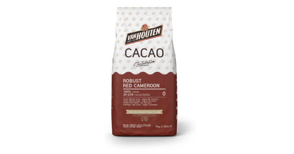 Cacao en polvo 100% ROBUST RED CAMEROON 1kg Callebaut