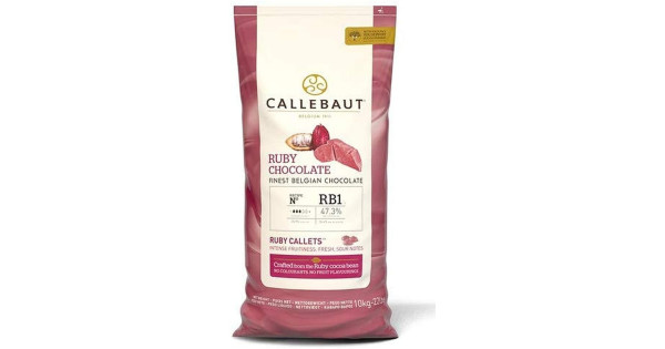 Chocolate RUBY en grageas 10 kg Callebaut