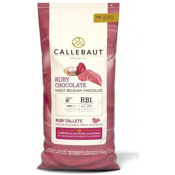 Chocolate RUBY en grageas 10 kg Callebaut