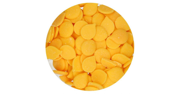 Candy Melt Cobertura de Chocolate Amarillo 250 g Funcakes
