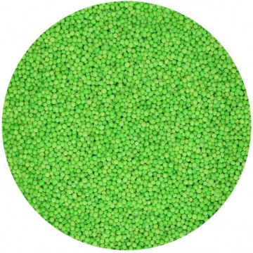 Sprinkles Mini perlitas Verde 80 g Funcakes