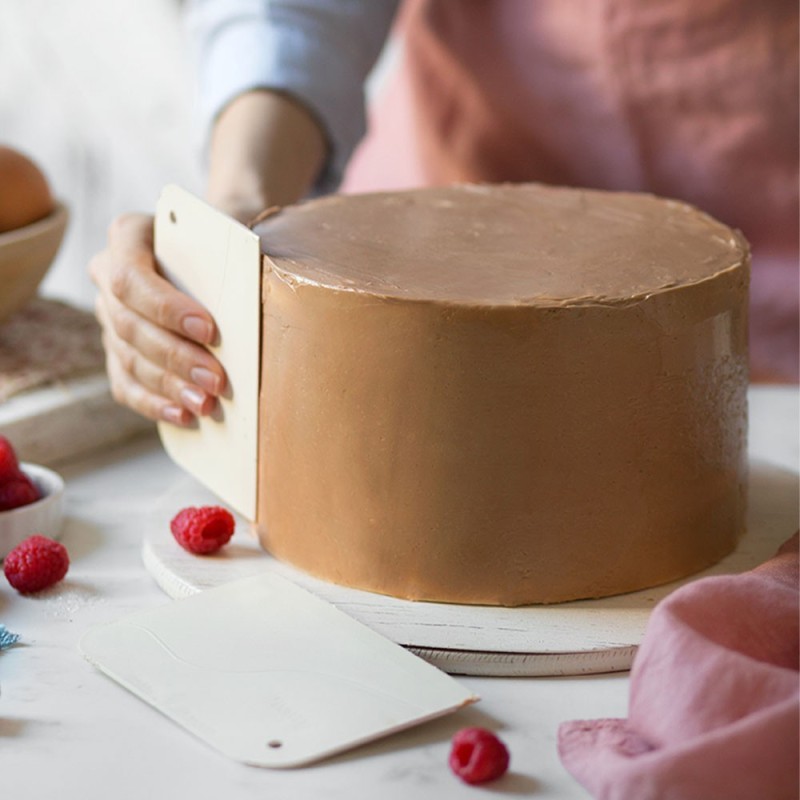 Pack 2 Alisadores de tarta Decora Italia
