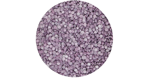 Sprinkles Confeti Purpura 70 g Funcakes