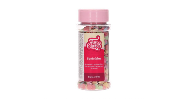 Sprinkles Flores Colores 60 g Funcakes
