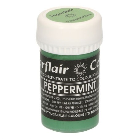 Colorante en pasta Peppermint Verde Menta Sugarflair