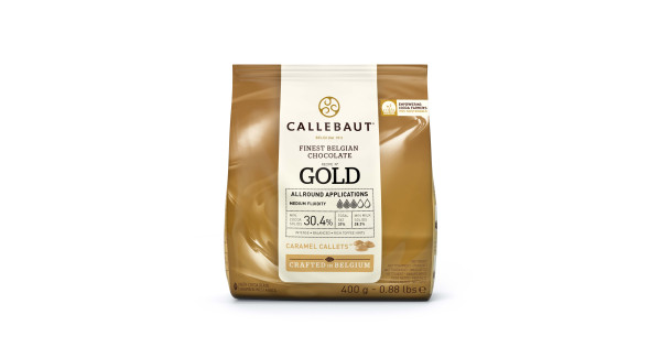 Chocolate GOLD en grageas 400 g Callebaut