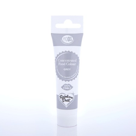 Colorante en gel concentrado Grey Gris ProGel Rainbow Dust