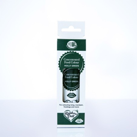 Colorante en gel Holly Green Verde Acebo ProGel Rainbow Dust