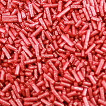 Fideos de azúcar Rojo metalizado 80 gr Azucren