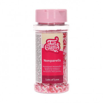 Sprinkles Mini Perlitas Mucho Amor 80 g Funcakes