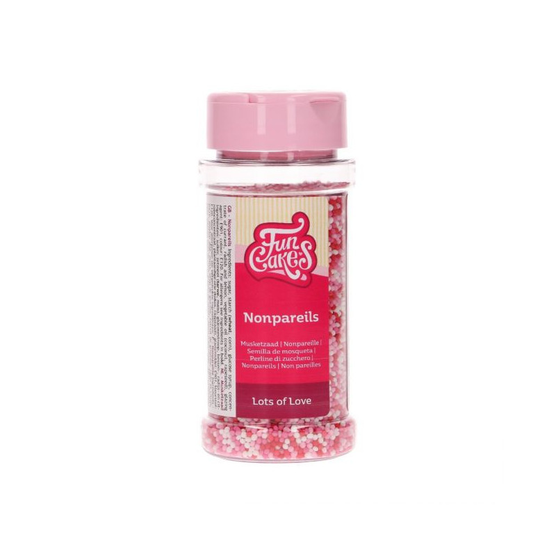 Sprinkles Mini Perlitas Mucho Amor 80 g Funcakes