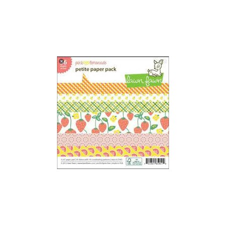 Set Papeles 15 cm Colección Limonada