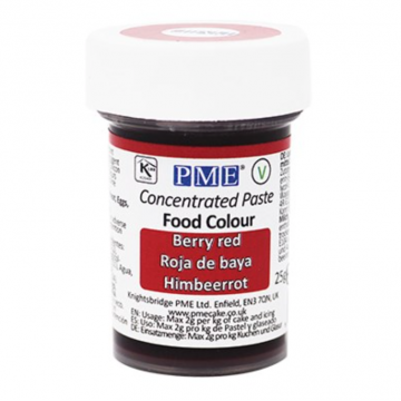 Colorante en pasta Rojo Berry 25 g PME