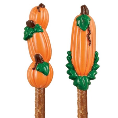 Molde para piruletas bombón de plástico Calabazas Wilton