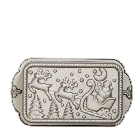 Molde rectangular Plum Cake Santa Claus Decora Italia