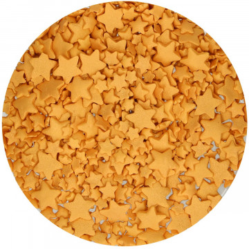 Sprinkles Estrellas Oro 60 g Funcakes