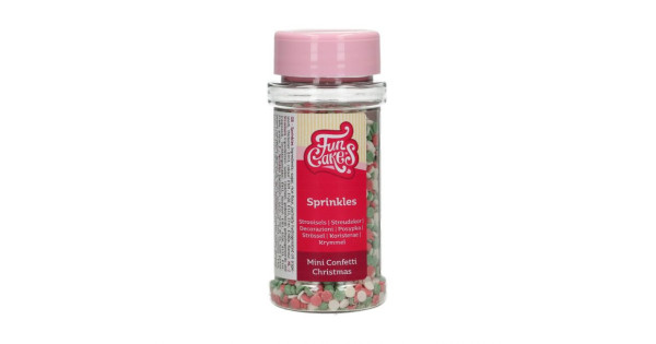 Sprinkles Confeti Mix Navidad 60 g Funcakes