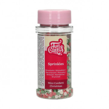 Sprinkles Confeti Mix Navidad 60 g Funcakes