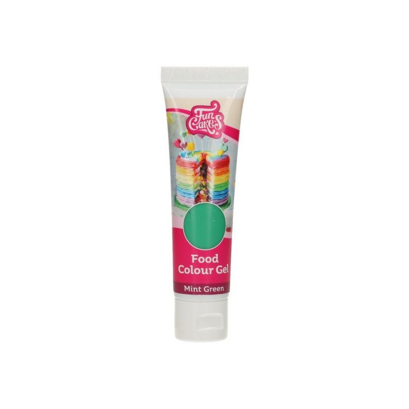 Colorante en gel Verde Menta Mint Green 30 g Funcakes