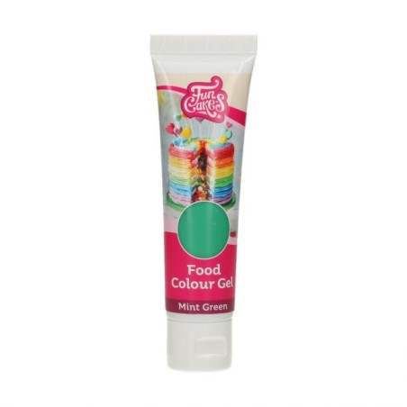 Colorante en gel Verde Menta Mint Green 30 g Funcakes