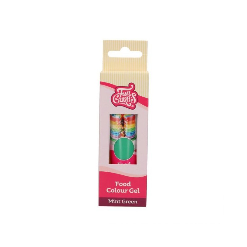 Colorante en gel Verde Menta Mint Green 30 g Funcakes