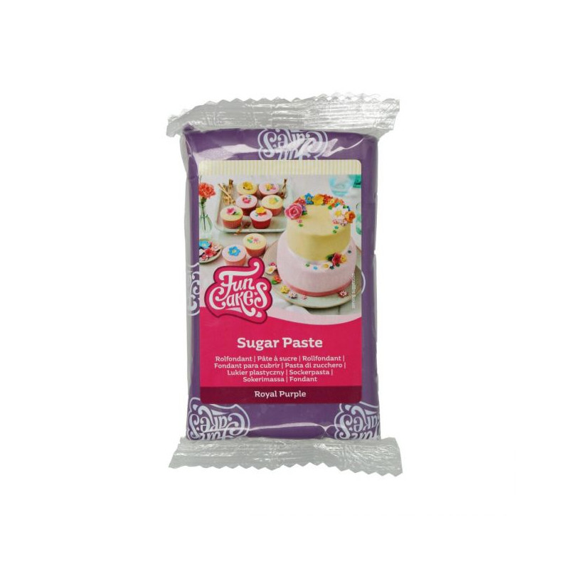 Fondant Purpura 250 g Funcakes