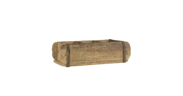 Caja de madera antigua con compartimentos UNIQUE IbLaursen