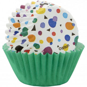 Cápsulas Mini Cupcakes Max Dots Wilton