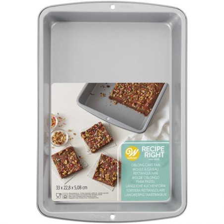 Molde rectangular Recipe Right Non-Stick Wilton