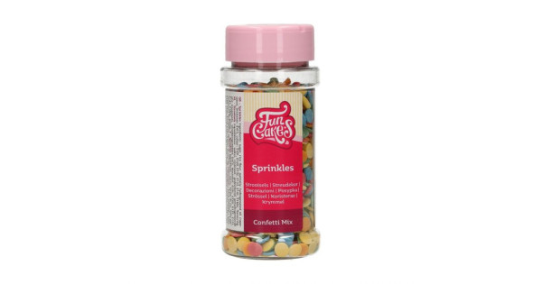 Sprinkles Confeti 60 g Funcakes