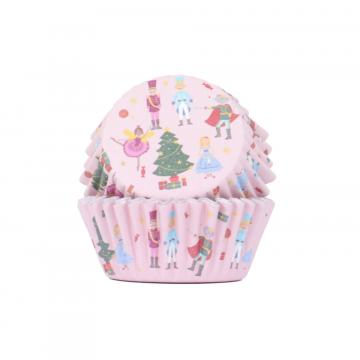 Cápsulas de Cupcakes Christmas Cascanueces (30) PME