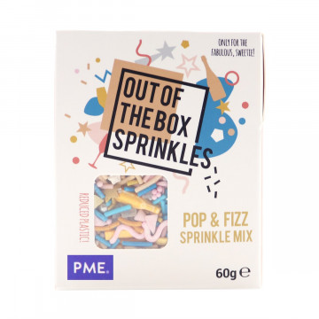 Mix de Sprinkles Out of Box POP & FRIZZ 60 g PME