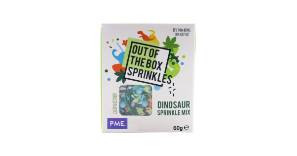 Mix de Sprinkles Out of Box DINOSAUR 60 g PME