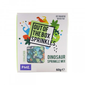 Mix de Sprinkles Out of Box DINOSAUR 60 g PME