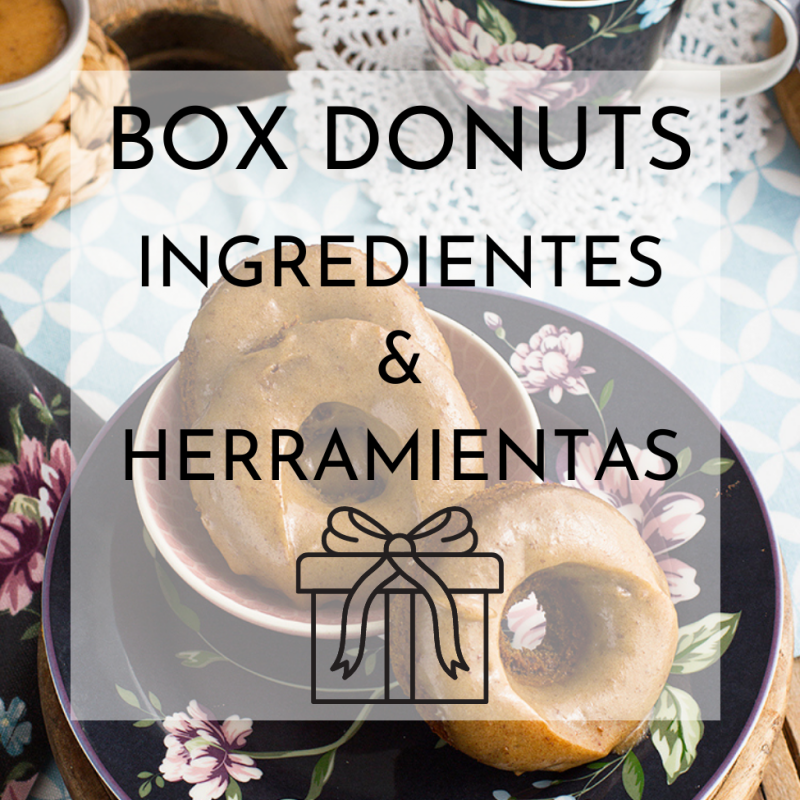 BOX DONUTS INGREDIENTES & HERRAMIENTAS
